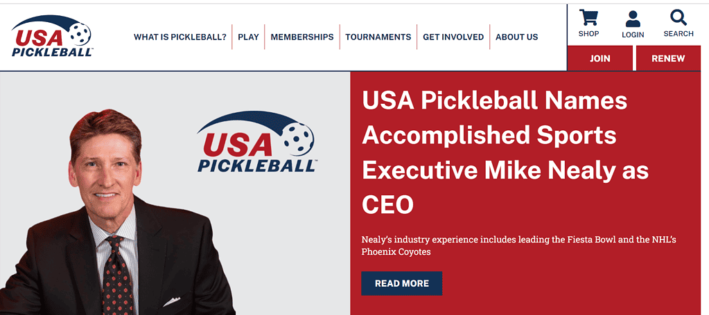USA :Pickleball Rules