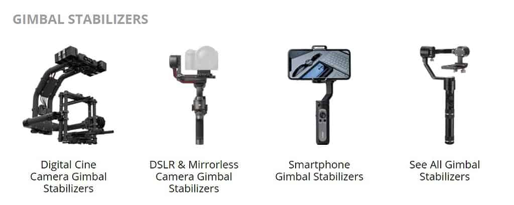 Gimbal Stabilizers