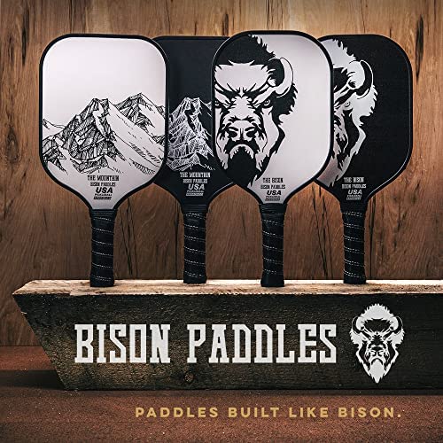 new pickleball brands- bison pickleball paddle