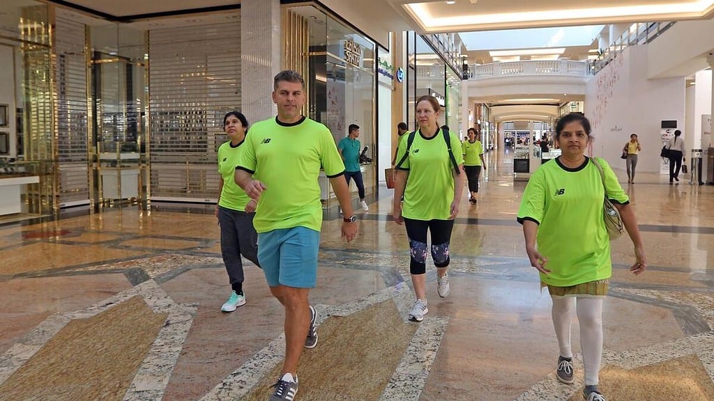 mall walking group