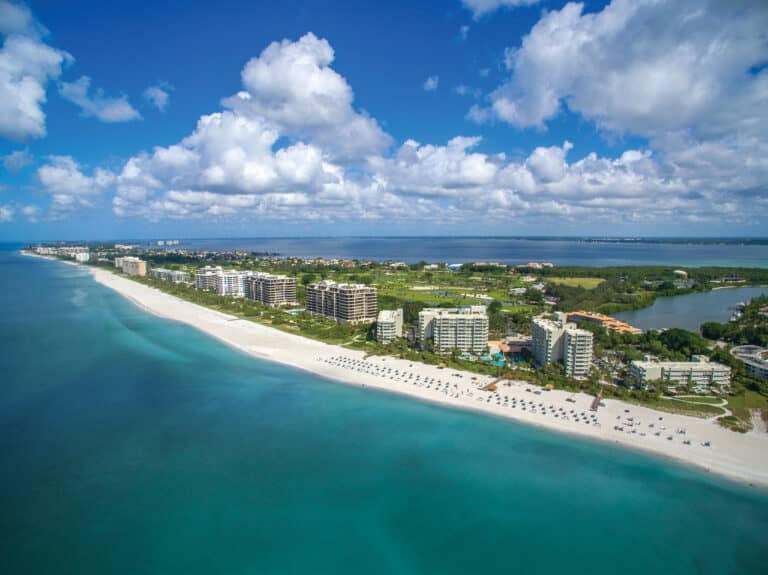 longboat key resort aerial