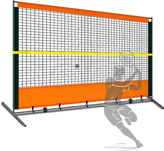 rebounder pickleball net training tool