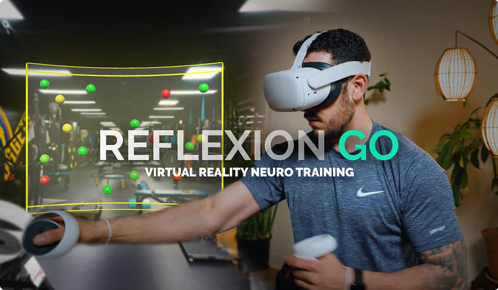 reflexion visual training system virtual reality system