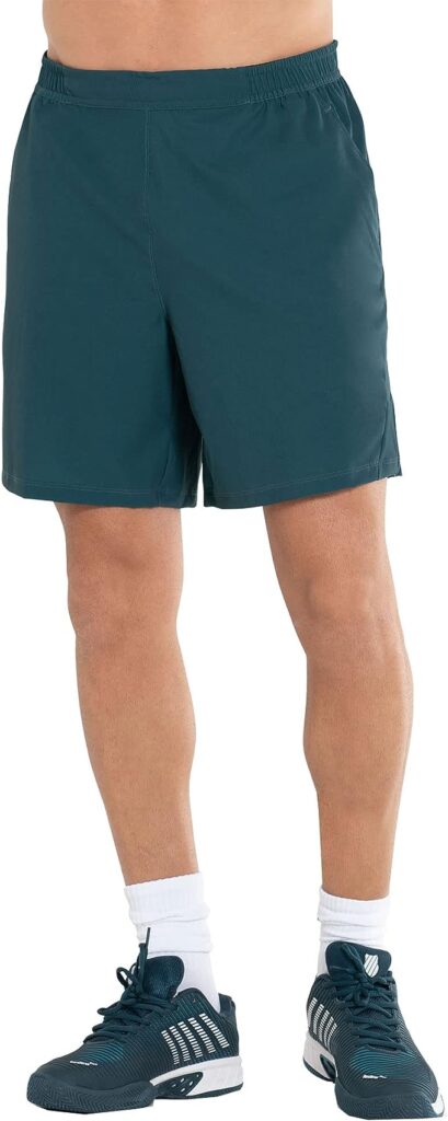 men's pickleball shorts, k-swiss supercharge 7"